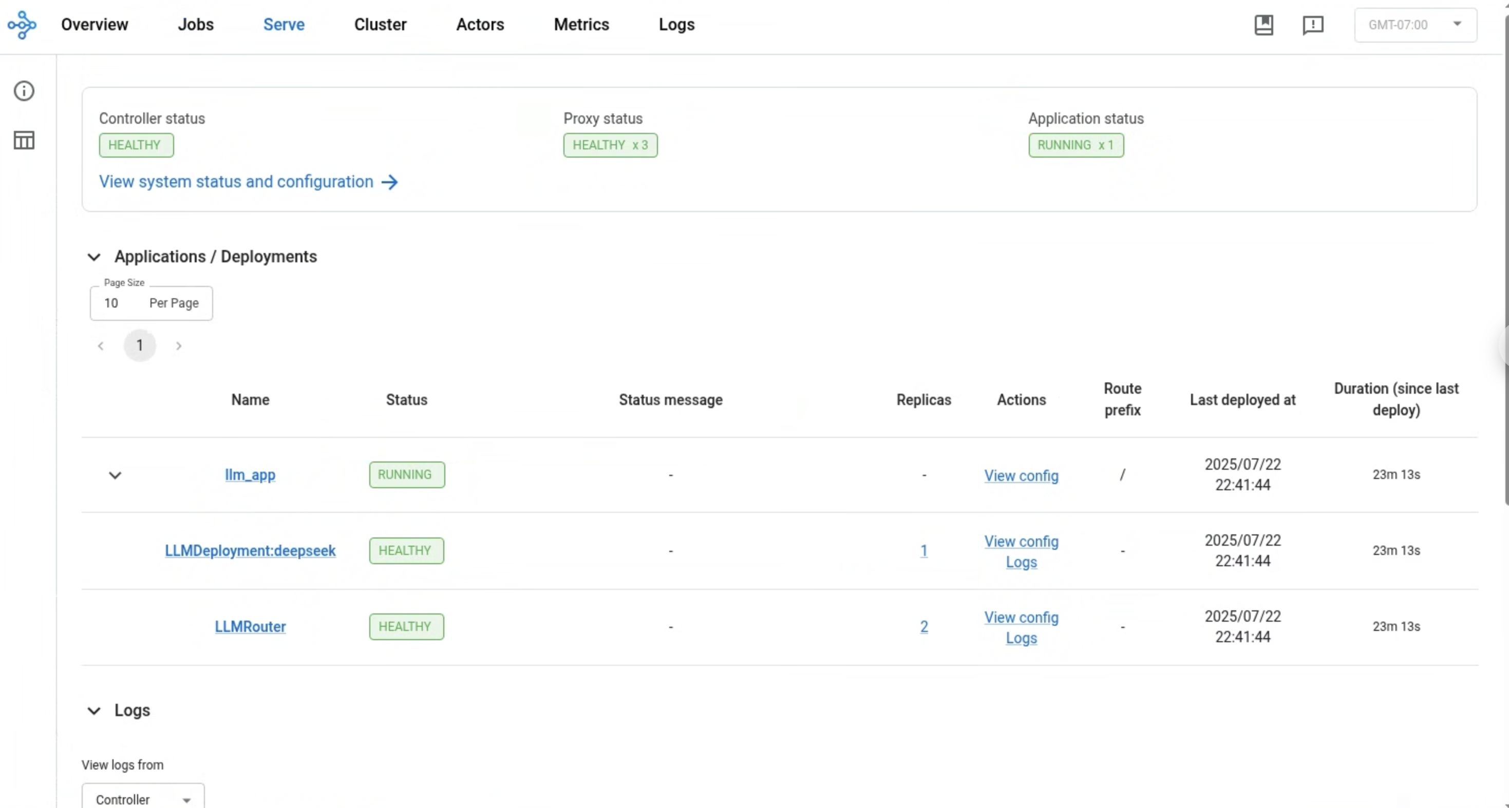 LLM Serve Application