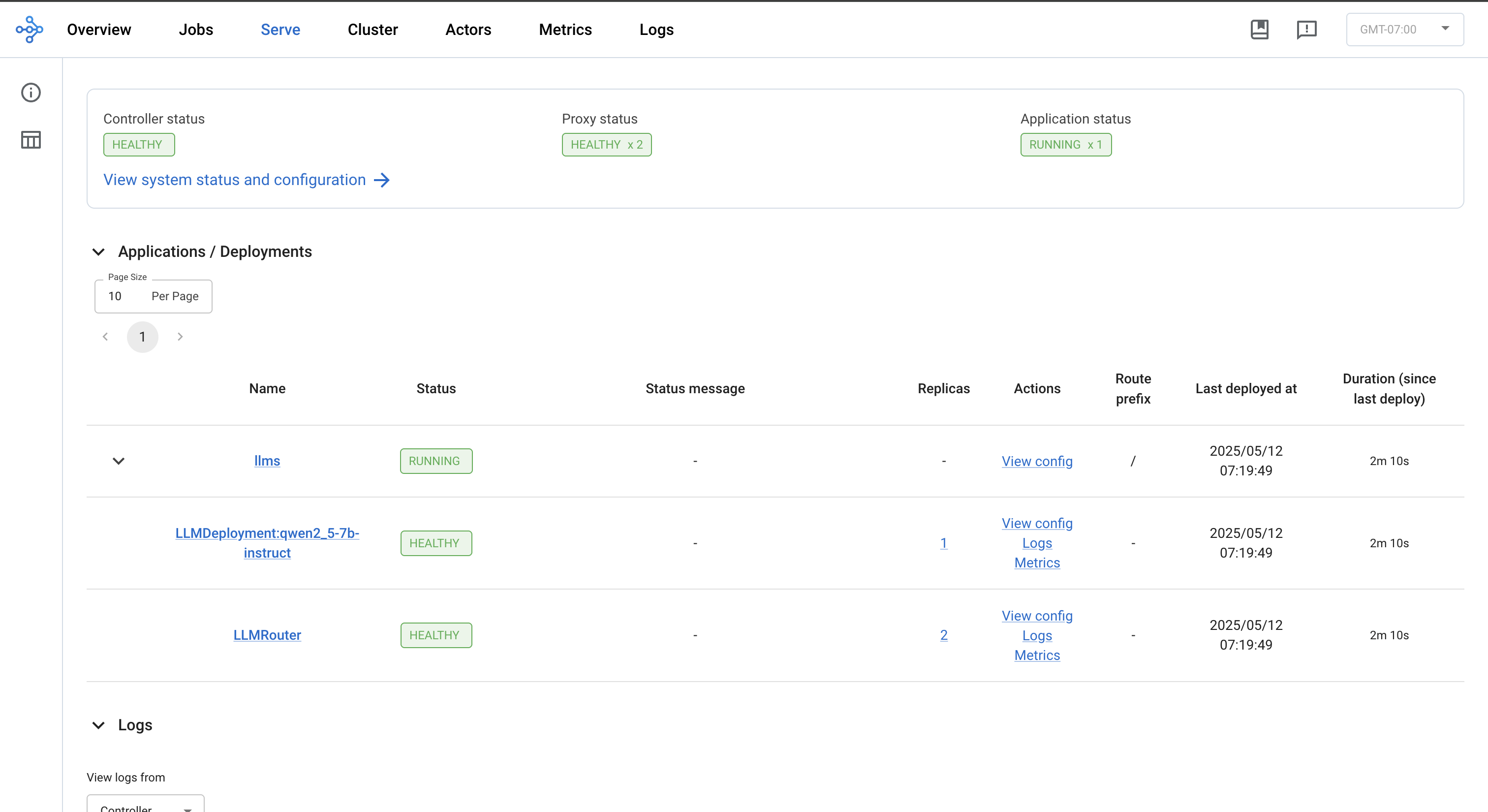 LLM Serve Application